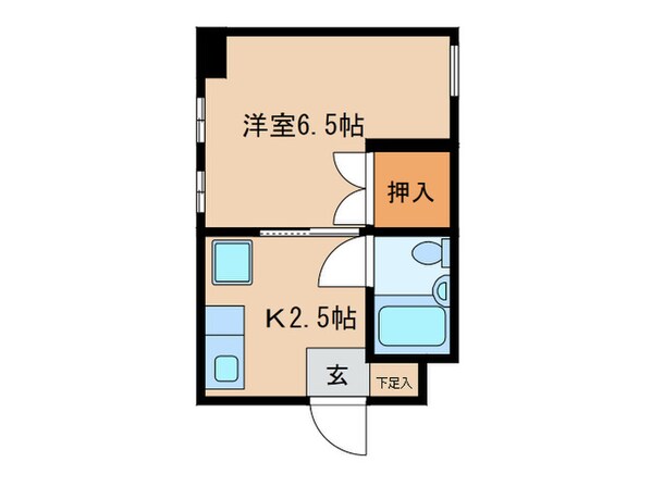 南谷マンションの物件間取画像